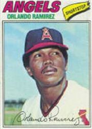 1977 Topps Baseball Cards      131     Orlando Ramirez RC